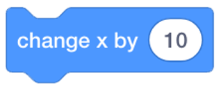 Change X by _